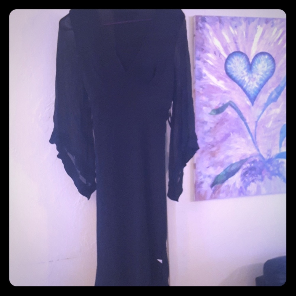 Formal black dress